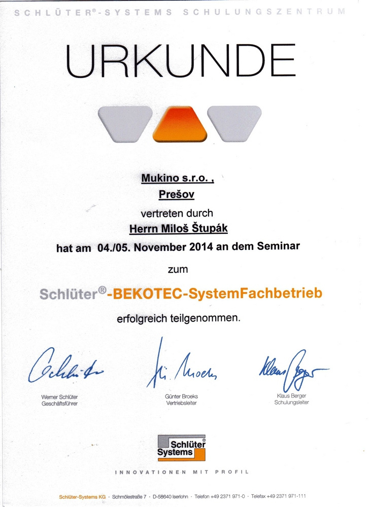 Certifikáty
